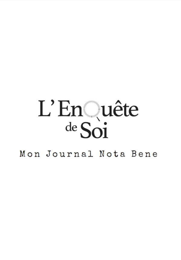 EnQuête de soi Journal Nota Bene couverture